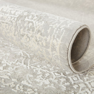 Jaipur Living Cirque Lianna CIQ04 Gray/White Area Rug Lifestyle Image Feature
