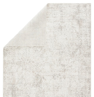 Jaipur Living Cirque Lianna CIQ07 Silver/White Area Rug Backing Image