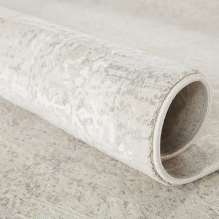 Jaipur Living Cirque Lianna CIQ07 Silver/White Area Rug Collection Image