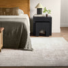 Jaipur Living Cirque Lianna CIQ07 Silver/White Area Rug Lifestyle Image