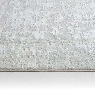 Jaipur Living Cirque Arvo CIQ08 Silver/White Area Rug Backing Image