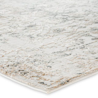 Jaipur Living Cirque Clara CIQ16 Gray Area Rug Corner Image