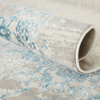 Jaipur Living Cirque Siena CIQ20 Blue/Ivory Area Rug Collection Image