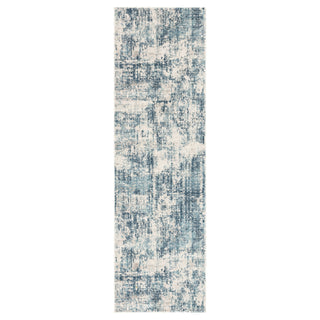 Jaipur Living Cirque Eero CIQ21 Blue/Ivory Area Rug Runner Image