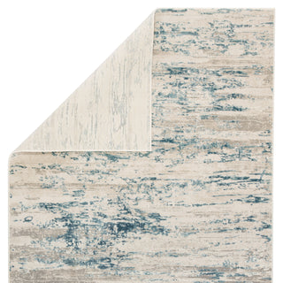Jaipur Living Cirque Celil CIQ25 Ivory/Blue Area Rug Backing Image