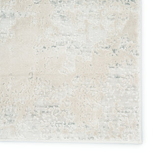 Jaipur Living Cirque Orianna CIQ26 Ivory/Silver Area Rug Detail Image