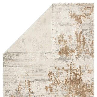 Jaipur Living Cirque Resa CIQ28 Gray/Gold Area Rug Backing Image