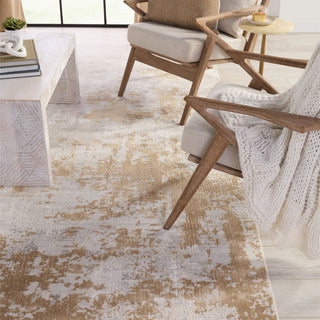 Jaipur Living Cirque Resa CIQ28 Gray/Gold Area Rug Collection Image