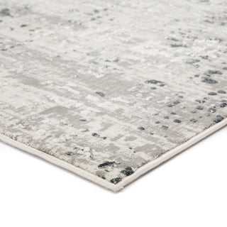 Jaipur Living Cirque Cian CIQ30 Gray/Ivory Area Rug Corner Image