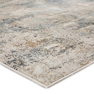 Jaipur Living Cirque Ramsey CIQ34 Gray/Gold Area Rug Corner Image