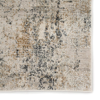 Jaipur Living Cirque Ramsey CIQ34 Gray/Gold Area Rug Detail Image