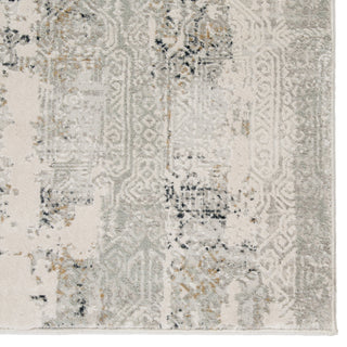 Jaipur Living Cirque Jaspal CIQ35 Gray/White Area Rug Detail Image