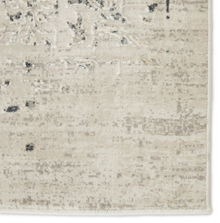 Jaipur Living Cirque Jasiel CIQ36 Gray/Ivory Area Rug Detail Image