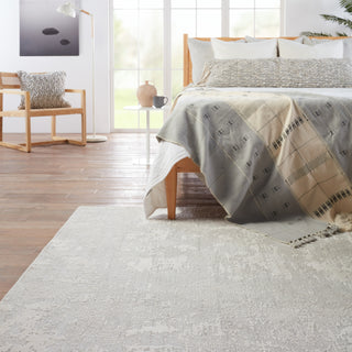 Jaipur Living Cirque Alcina CIQ40 Light Gray/Cream Area Rug Main Image