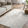 Jaipur Living Cirque Ottavia CIQ48 Gray/Cream Area Rug Lifestyle Image Feature