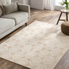 Jaipur Living Cirque Ottavia CIQ49 Light Gray/Beige Area Rug Lifestyle Image Feature