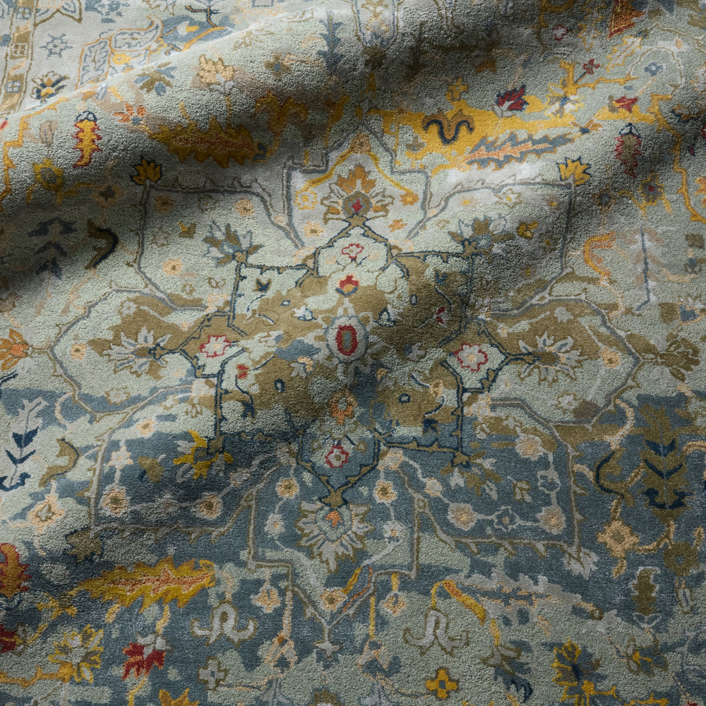 Jaipur Living Citrine Cristobol CIT05 Multicolor Area Rug Lifestyle Image Feature