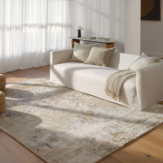 Jaipur Living Citrine Sandia CIT22 Tan Machine Washable Area Rug Room Scene 2