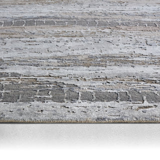 Jaipur Living Chaos Theory By Kavi Bandi CKV19 Blue/Gray Area Rug Backing Image