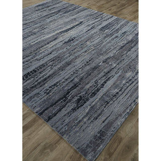Jaipur Living Chaos Theory By Kavi Bandi CKV20 Indigo/Gray Area Rug Corner Image