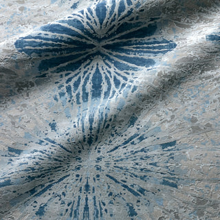 Jaipur Living Chaos Theory By Kavi Thea CKV30 White/Navy Area Rug Lifestyle Image