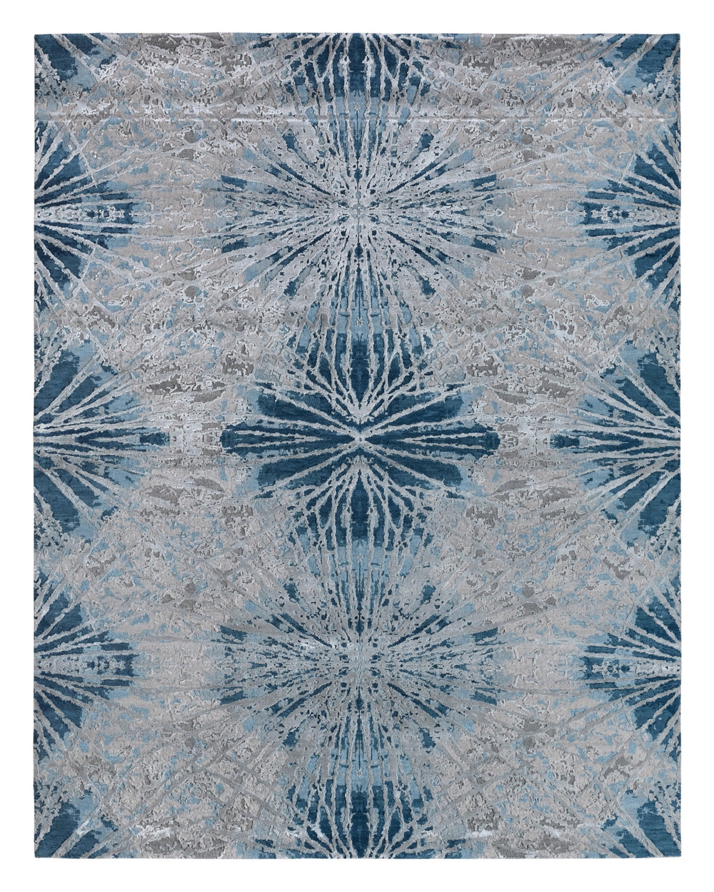 Jaipur Living Chaos Theory by Kavi Thea CKV30 White/Navy Area Rug