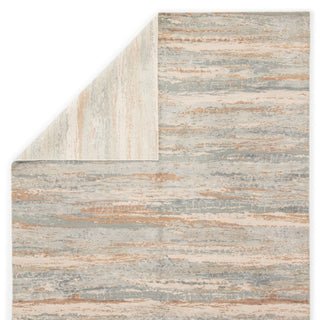 Jaipur Living Chaos Theory Bandi CKV33 Light Blue/Tan Area Rug by Kavi Backing Image