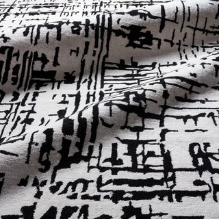 Jaipur Living Clayton Pals CLN15 Cream/Black Area Rug Lifestyle Image Feature