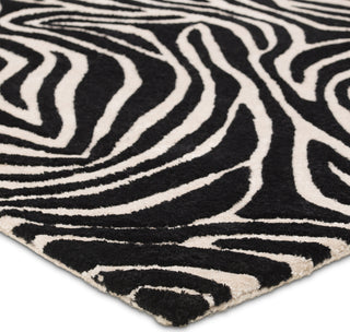 Jaipur Living Clayton Collide CLN18 Black/Ivory Area Rug