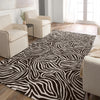 Jaipur Living Clayton Collide CLN18 Black/Ivory Area Rug Lifestyle Image Feature