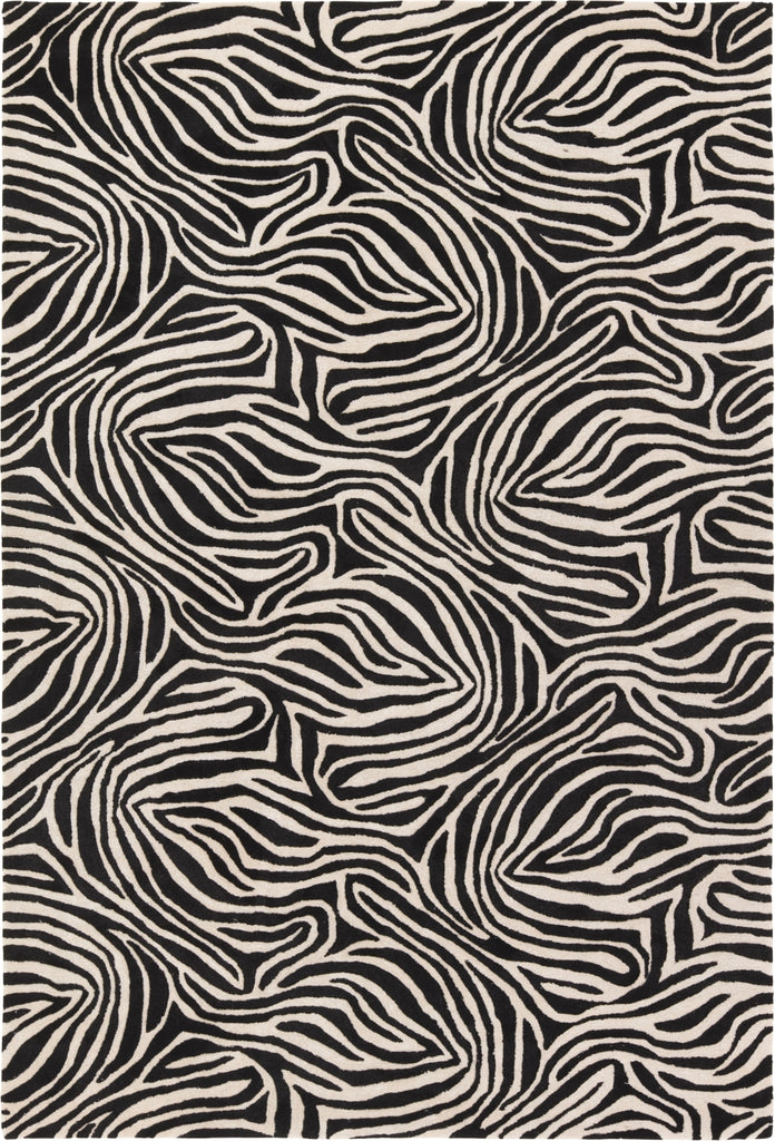 Jaipur Living Clayton Collide CLN18 Black/Ivory Area Rug