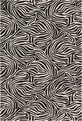 Jaipur Living Clayton Collide CLN18 Black/Ivory Area Rug