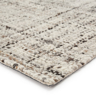 Jaipur Living Cambridge Season CMB02 Gray/Ivory Area Rug Corner Image
