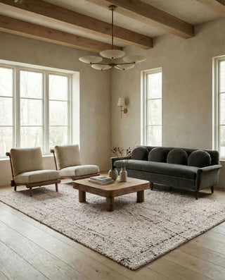 Jaipur Living Cambridge Season CMB03 Gray/Ivory Area Rug Lifestyle Image