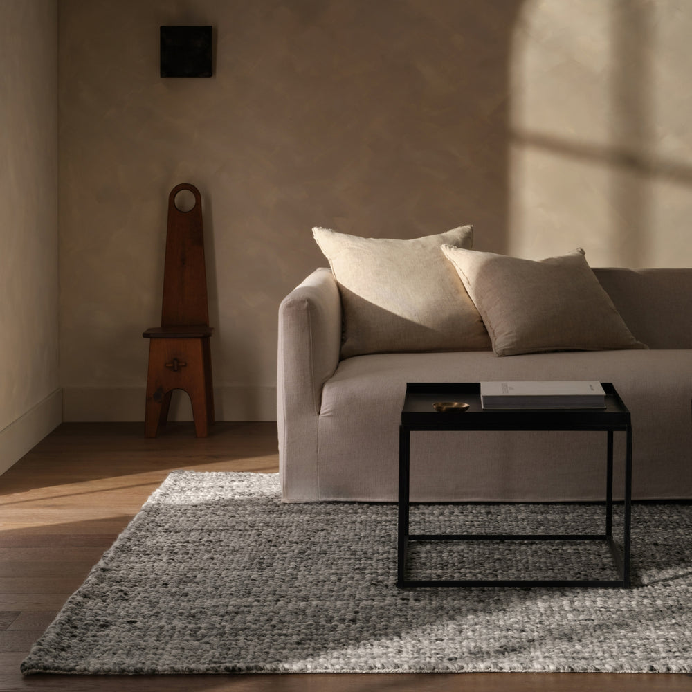 Jaipur Living Cambridge Season CMB07 Gray Area Rug Room Scene Feature