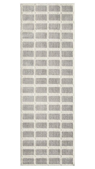 Jaipur Living Composure Deverell CMP03 Gray/Cream Area Rug Runner Image