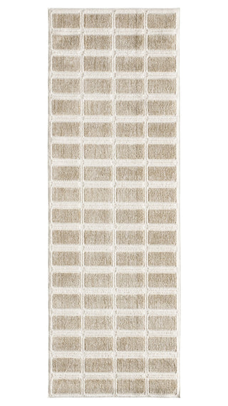 Jaipur Living Composure Deverell CMP04 Tan/Cream Area Rug Runner Image