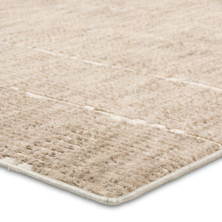 Jaipur Living Composure Assurance CMP07 Tan/Cream Area Rug Corner Image