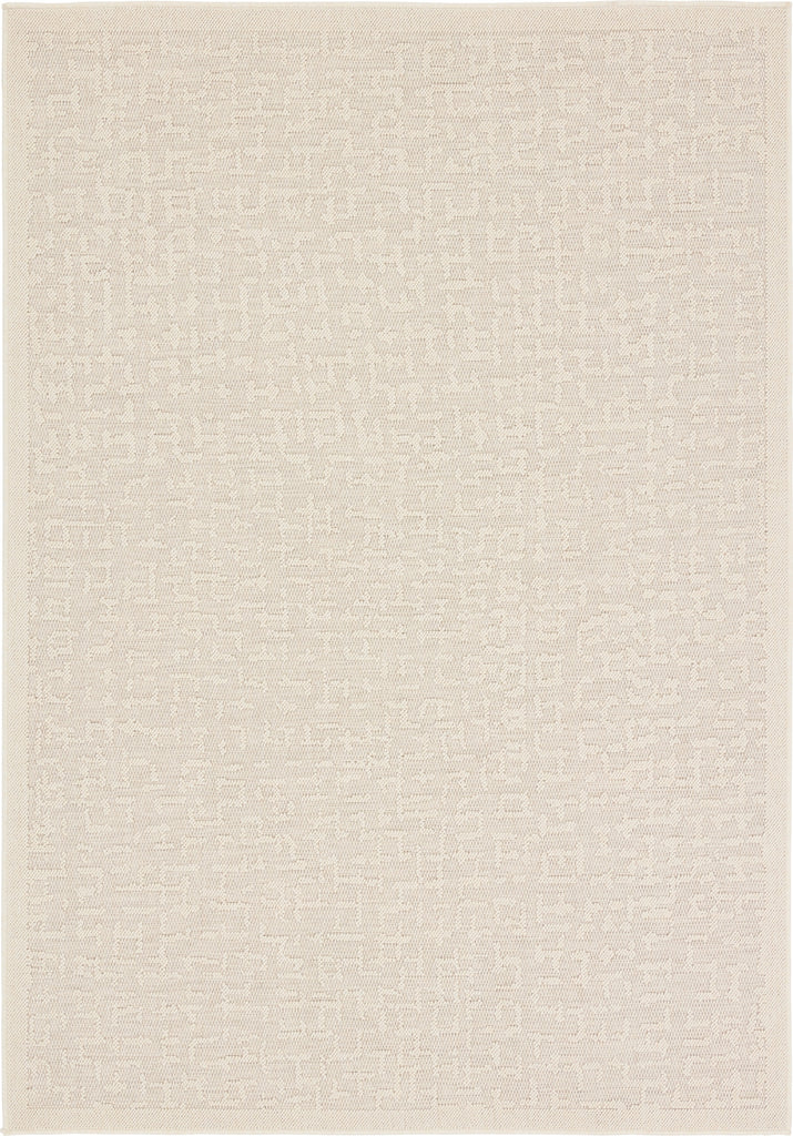 Jaipur Living Continuum Axiom CNT01 Cream Area Rug by Grant Design Collaborative Vibe