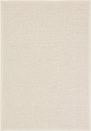 Jaipur Living Continuum Axiom CNT01 Cream Area Rug by Grant Design Collaborative Vibe