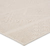 Jaipur Living Continuum Cardinal CNT02 Cream Area Rug by Grant Design Collaborative Vibe