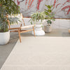 Jaipur Living Continuum Cardinal CNT02 Cream Area Rug by Grant Design Collaborative Vibe Lifestyle Image Feature