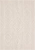 Jaipur Living Continuum Cardinal CNT02 Cream Area Rug by Grant Design Collaborative Vibe