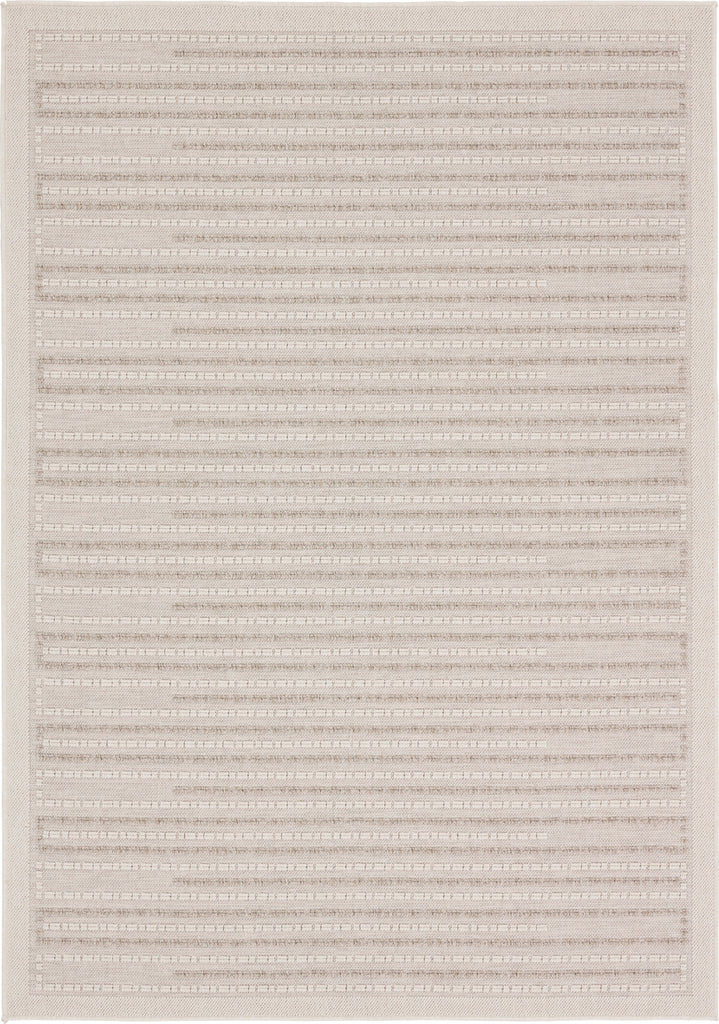 Jaipur Living Continuum Theorem CNT03 Taupe/Cream Area Rug by Grant Design Collaborative Vibe