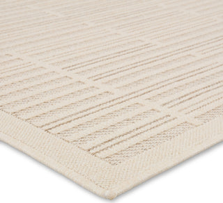 Jaipur Living Continuum Quantum CNT04 Cream/Beige Area Rug by Grant Design Collaborative Vibe