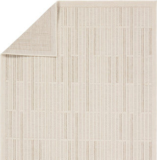 Jaipur Living Continuum Quantum CNT04 Cream/Beige Area Rug by Grant Design Collaborative Vibe