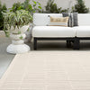 Jaipur Living Continuum Quantum CNT04 Cream/Beige Area Rug by Grant Design Collaborative Vibe Lifestyle Image