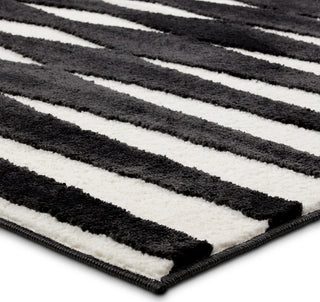 Jaipur Living Calix By Nikki Chu Apyre CNU01 Black Area Rug