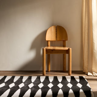 Jaipur Living Calix By Nikki Chu Apyre CNU01 Black Area Rug Lifestyle Image