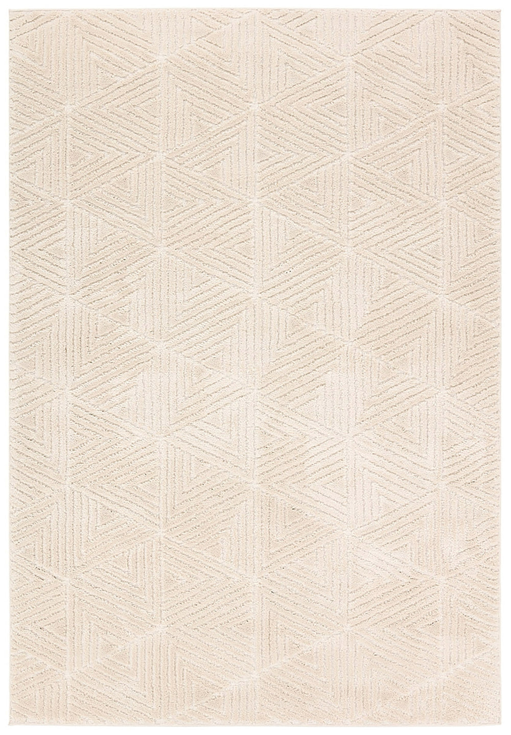 Jaipur Living Calix by Ziazan CNU03 White Area Rug Nikki Chu